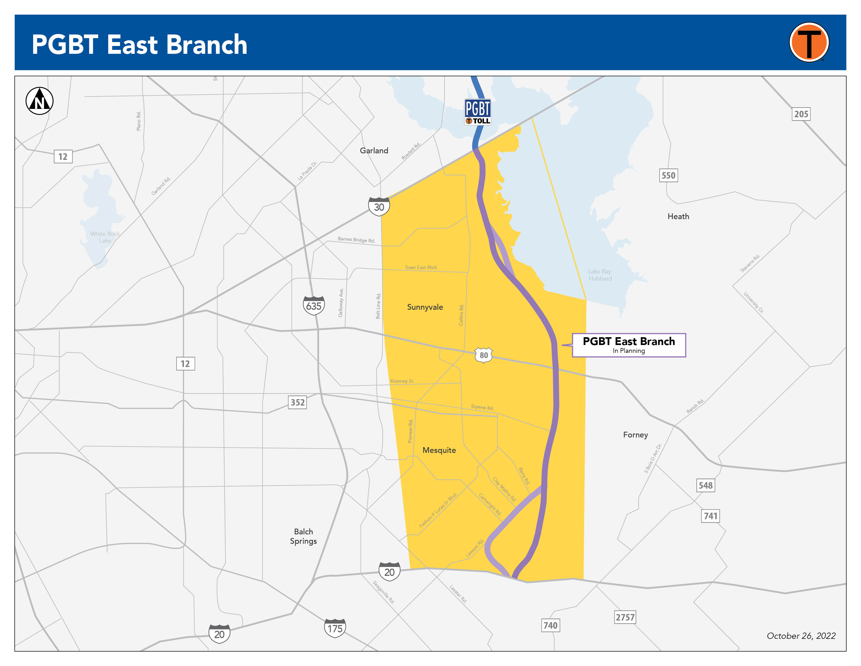 PGBT East Branch Project Map Horz 2022.10.26 V.01 0 